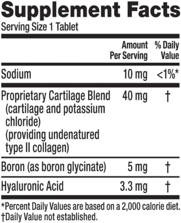 Ultra Triple Action Joint Support Supplement 75 Tablets + Bonus Copper-Infused Elbow Sleeve – Advanced Formula with Type 2 Collagen Hyaluronic Acid &ampBoron for Mobility Flexibility Comfort