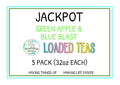 RxNutrition 2go Loaded Energy Tea (5 pack bulk Jackpot)
