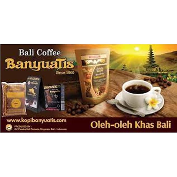 BanyuaTis Indonesia Coffee Robusta Ground Coffee Special for Manual Brew 200g