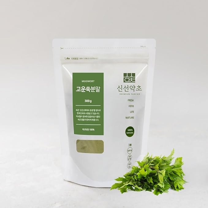 Mugwort Powder Fresh Herb Boehmeria Traditionally