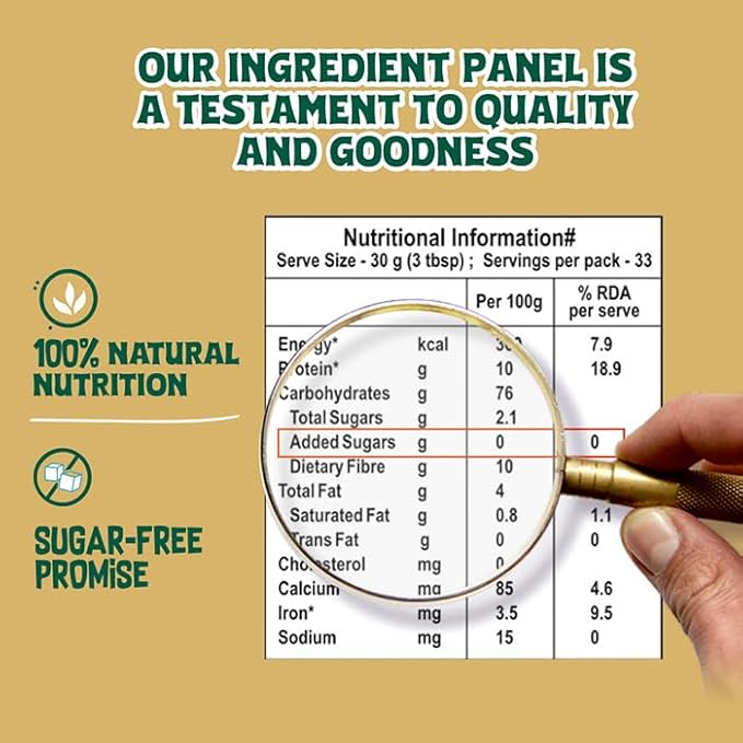 Manna Health Mix | 100% Natural Drink for Kids | 14 Natural Ingredients | Millets | Sathu Maavu | Porridge Mix | No Sugars &amp No Additives 907g / 2lb