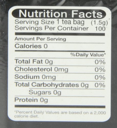 Impra Black Currant Tea 100-Count Tea Bags (Pack of 6)