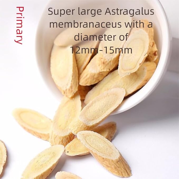 500g/1.1lb 100% Pure Astragalus Root 黄芪 Huangqi Dried Bulk Herbs Chinese Herbs Astragalus Organic with Codonopsis and Astragalus Dragon Herbs