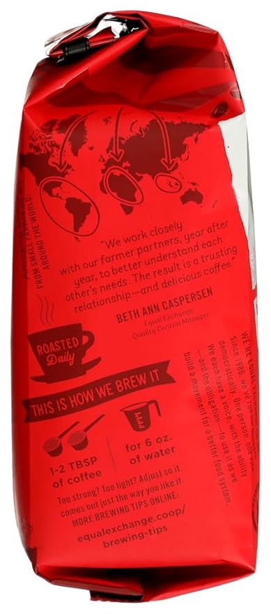 Equal Exchange Organic Drip Coffee - Colombian - Case of 6 - 12 oz.