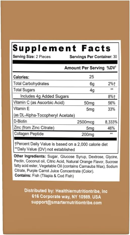 Multi Collagen Peptides Capsules Hydrolyzed Types I II III V &amp X for Skin Hair Nail &amp Joint Support 1800 mg per Serving 90 Capsules