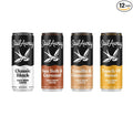 Sail Away Coffee Cold Bew Coffee Cans Variety Pack - Smooth Less Acidic Gluten-Free Dairy-Free 11.5 Ounce (Pack of 12)