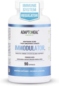 ADAPTOHEAL - Immodulator - Adaptogenic Supplement for Well-Being with Ginseng Ashwagandha Reishi Mushroom - Supports Stress Response Mood Balance and Immune System Function (90 Capsules/700 mg)
