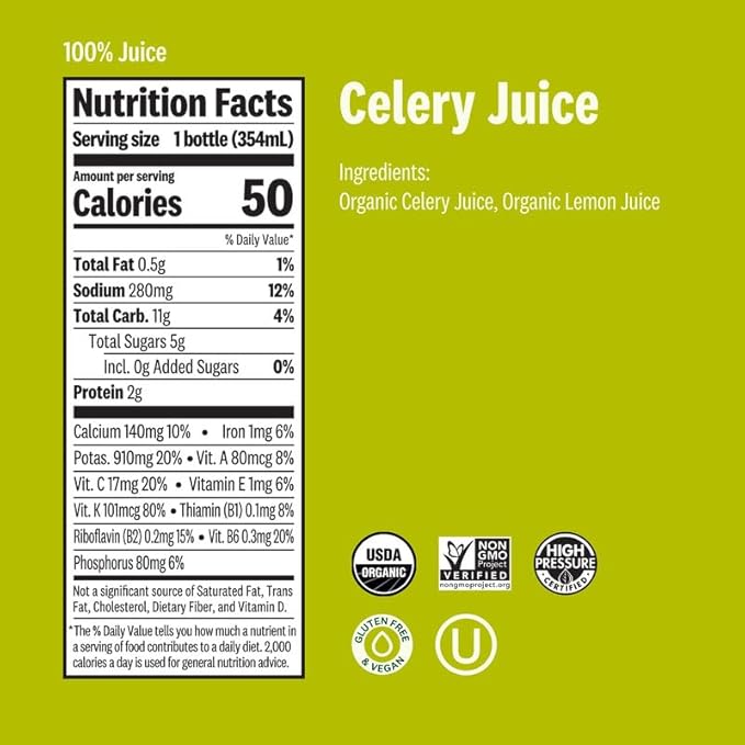 Suja 6-Day Cold-Pressed Juice Detox Cleanse Organic Fresh Pressed Juice with No Added Sugar Supports Immune &amp Digestive Health Plant-Based Gluten-Free &amp Beginner Friendly (6 Day Detox Cle