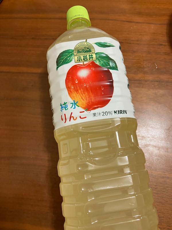 Kirin Koiwai Apple Juice 1500ml (Pack of 5) Value Pack No Preservatives No Coloring Japanese Koiwai Junsui Ringo Apple Juice Drink MADE IN JAPAN