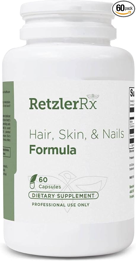 Hair Skin and Nails Formula | Nourishment for Your Body's Beauty Proteins* | 60 Capsules | Clinically Proven ch-OSA* Advanced Collagen Generator*