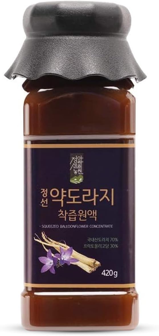 Korean Bellflower Root Extract (Doraji) Concentrate – Natural Plant-Based Concentrate for Throat Support 420g