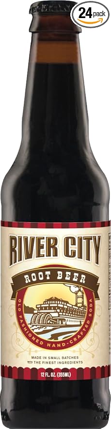 River City Root Beer - 12 oz (24 Glass Bottles)