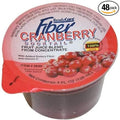 Lyons ReadyCare Cranberry Cocktail 100% Juice with Fiber for Digestive Health - 4 fl oz Cups (48 Pack)