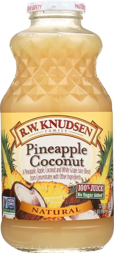 R.W. Knudsen Family Pineapple Coconut 48x 32OZ