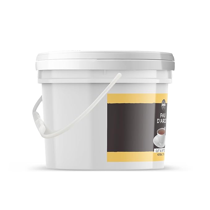 Birch &amp Meadow Pau D'Arco 1 Gallon Bucket Cut &amp Sifted Herbal Tea Inner Bark