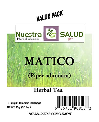 Matico Herbal Tea Value Pack (60g) (Piper aduncum L )