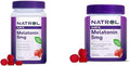 Natrol Melatonin 5mg Gummies 140ct &amp 90ct Strawberry Sleep Support
