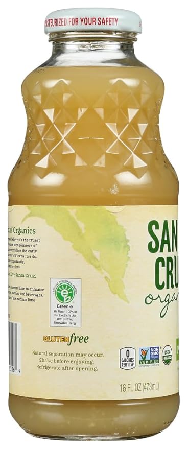 Santa Cruz Organics Lime Juice 36x 16OZ