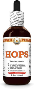 Hawaii Pharm Hops Extract Tincture for Restful Sleep and Calm Supports Digestive Comfort Promotes Relaxation Encourages Kidney Function - 2 fl.oz