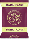 New England 026190 Coffee Portion Packs French Roast 2.5 oz Pack 24/Box