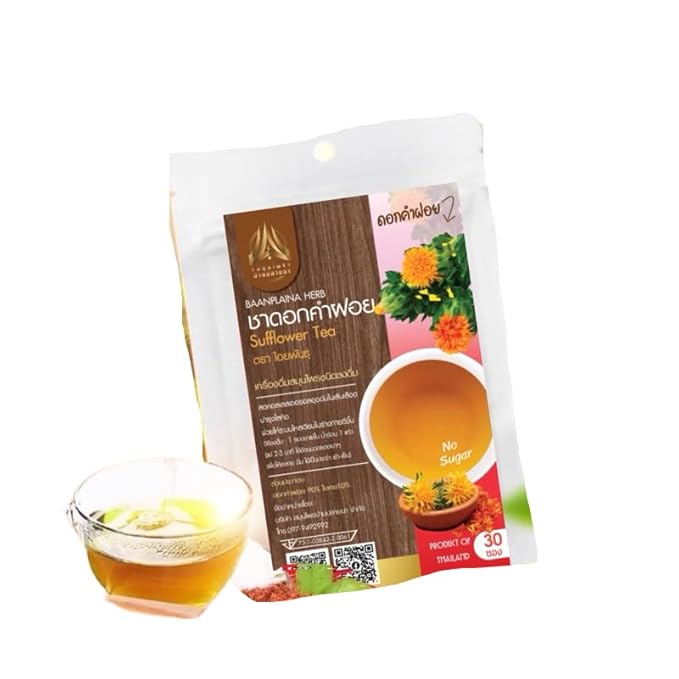 Herbal Tea – 30 Sachets – Naturally Refreshing &amp Aromatic (Safflower Tea)