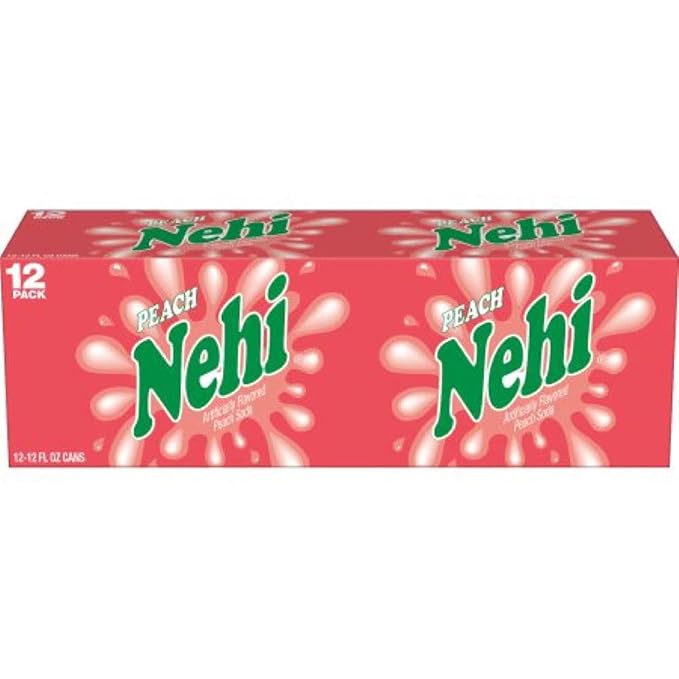 Nehi Peach 12 oz Cans 48 Units