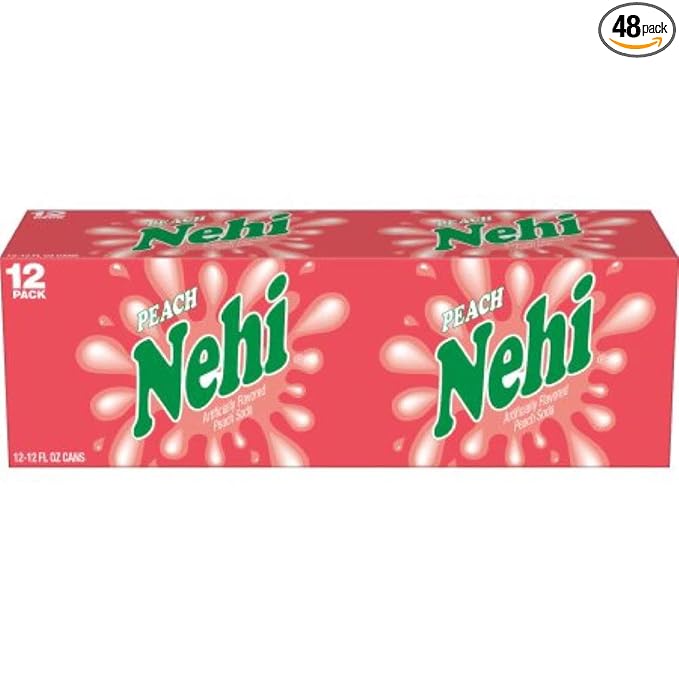 Nehi Peach 12 oz Cans 48 Units