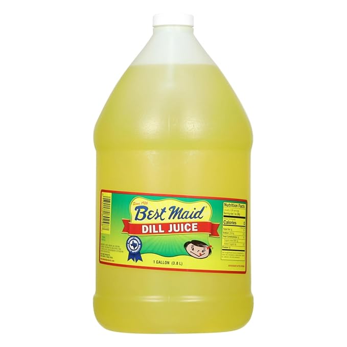 Best Maid Dill Juice 1 Gal (128 Fl Oz (Pack of 2))