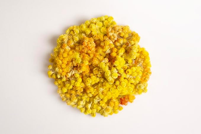 Immortelle (Helichrysum Graveolens) 2 OZ (57g) Loose Herbal Tea | Wild-Harvested from the Mountains of Armenia | Naturally Sourced with Rich Aroma and Distinct Flavor | Handpicked &amp Premium Qualit