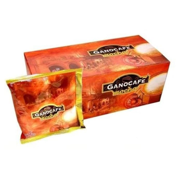 Value buy Gano Excel Mocha Coffee Ganoderma Lucidum Extract (1 Box = 15 sachets) (3x15)