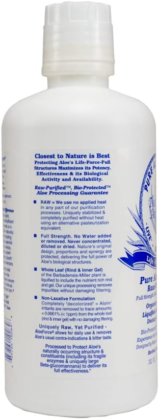 Herbal Answers Pure Aloe Force 32 Fl Oz