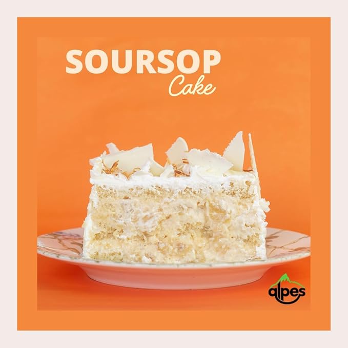 Alpes Premium Soursop Pulp 100% Real Fruit Tropical Guanábana. Ideal for Cocktails Juices Smoothies Desserts Gourmet Sauces Ice creams &amp Snacks 1 Pack 16 fl oz.