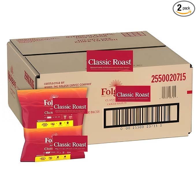 Classic Roast Ground Coffee Filter Packs 0.9 oz. 40 ct.(PACK OF 2 TOTAL 80 ct.)