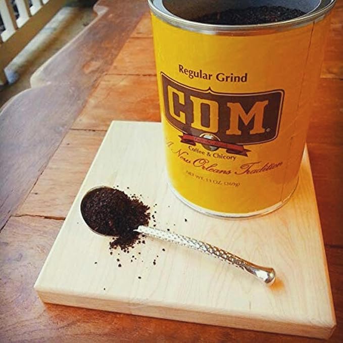 CDM Decaffeinated Ground Coffee &amp Chicory for All Coffee Makers 13oz Bag (Pack of 12)