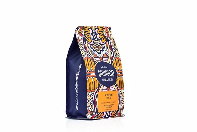 Orinoco Pumpkin Spice 12 oz bag 3-pack Light Roast Ground Coffee 100% Arabica Beans