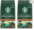 Starbucks Ground Coffee—Medium Roast Coffee—Colombia—100% Arabica—1 bag (12 oz) (Pack of 2)