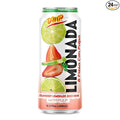 De Mi Pais Strawberry Lemonade Drink with Pulp 16oz / Limonada de Fresa con Pulpa 16oz (24)