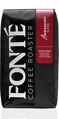 Fonte Coffee Roaster - Whole Bean Coffee - Medium-Dark Fresh Roast - Roasted in Seattle - Single Origin - Spicy Nutty Chocolate - 12 oz - Awareness