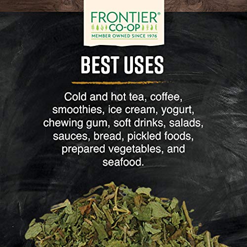 Frontier Co-op Stevia Herb Cut and Sifted (Green) Certified Organic | 1 lb. Bulk Bag | Stevia rebaudiana Bertoni