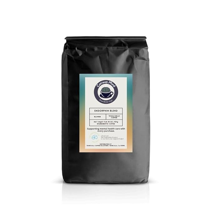 Curious Mind Coffee Ground Gourmet Coffee (1 lb Dark Humor)