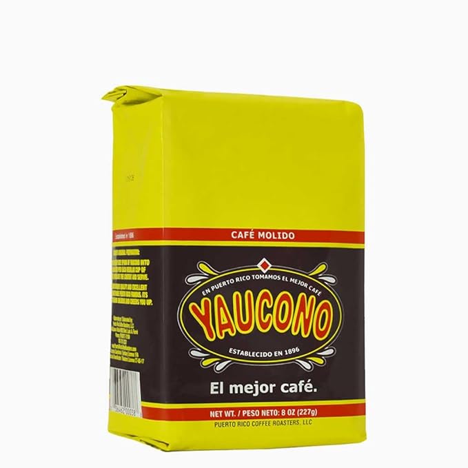 Puerto Rican Variety Pack Ground Coffee - 3 Local Favorites in 8oz (1.5 Pound Total) Cafe RicoCrema &amp Yaucono