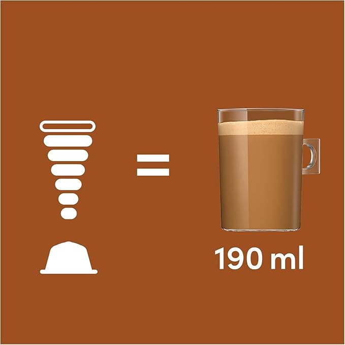 NESCAFÉ DOLCE GUSTO Café Au Lait Coffee Pods x16 (Pack of 3 Total 48 Pods 48 Servings)