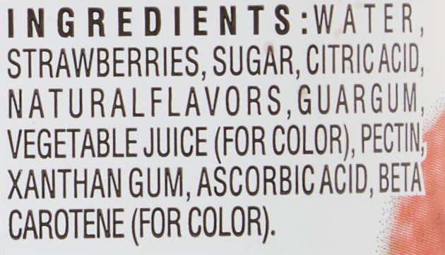 Torani Real Fruit Smoothie Mix Strawberry 64 Ounce
