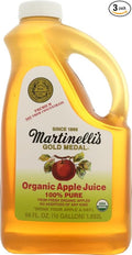 Martinelli's Apple Juice Organic 64-Ounce (Pack of 3)