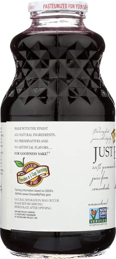 Knudsen Just Juice Blueberry 32.0 FO (Pack of 6)