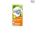 Crystal Light On The Go Peach Mango Green Tea 10 Ct (Pack of 6)