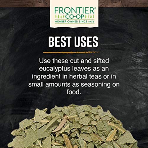 Frontier Eucalyptus Leaf Cut/Sifted Certified Organic 16 Ounce Bag