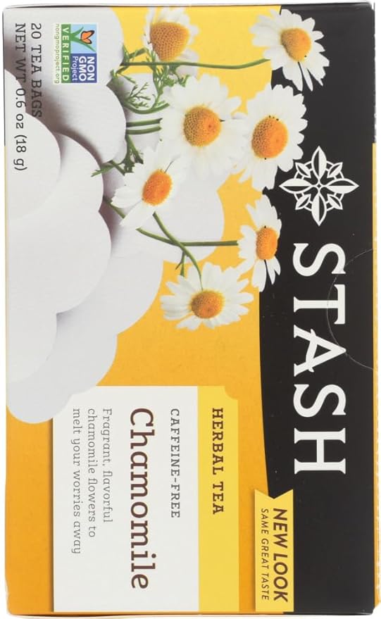 Stash Tea - Herbal - Chamomile - 20 Bags - Case of 6
