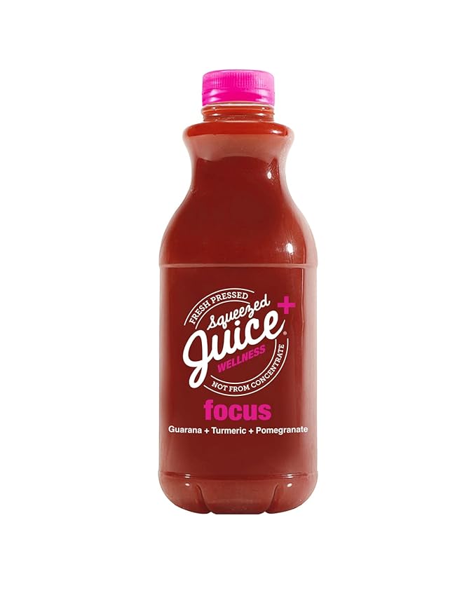 Squeezed Juice Functional FOCUS - 32 FL OZ Multi-Serve Bottles 3 Pack