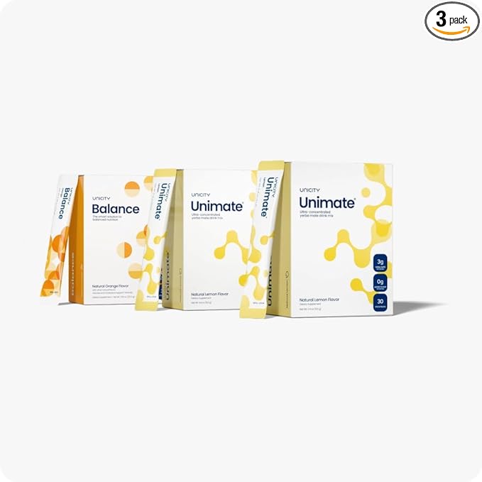 UNICITY Feel Great System Feel Great Pack with Balance Natural Orange and Natural Lemon (30-day supply)